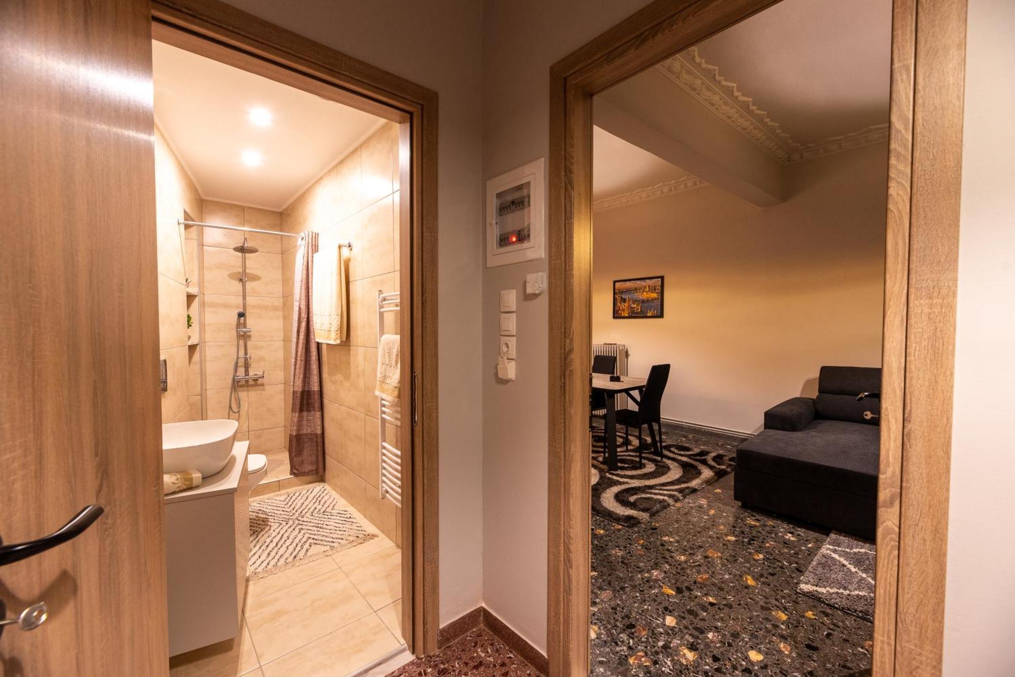 Stamos Apartment Airport Spáta Exteriér fotografie